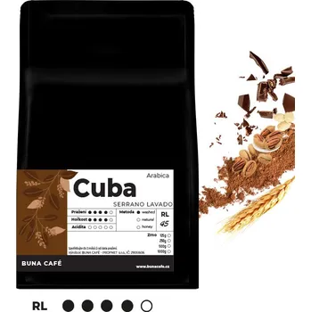 Káva BUNA CAFÉ Cuba, Serrano Lavado, RL45, 10x500g