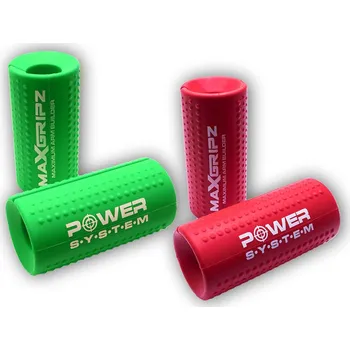 Gripy na posilovací tyč MAX GRIPZ MEDIUM 4056 red M