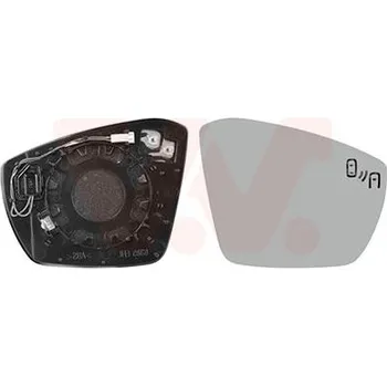 Auto zrcátko Sklo do zrcatka, vnejsi zrcatko VAN WEZEL 5706836