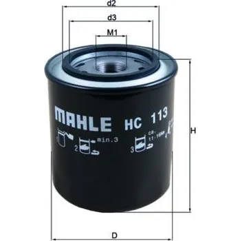 Hydraulický filtr Hydraulický filtr, automatická převodovka KNECHT HC 113