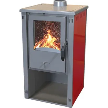 Krbová kamna Kachle Thalia Pella S, červené, 5,4 kW