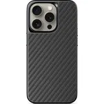 Mag+HybridCarbon Case iP16 Pro BK EPICO