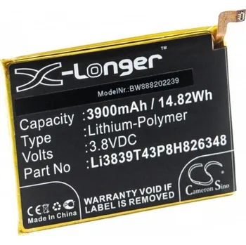 Baterie pro mobilní telefon VHBW Baterie pro ZTE Blade A7 (2020) / A7s, 3900 mAh