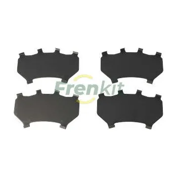 Brzdový komplet Protihluková folie, brzdové oblożení (posunovací deska) FRENKIT 940083