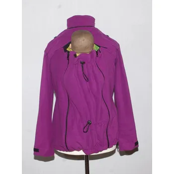 Pánská mikina Šanami - Fleecová mikina pro nošení dětí a těhotné maminky - 3v1 - fialová Velikosti: XL