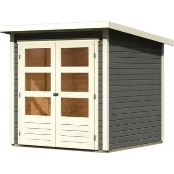 Zahradní domek Dřevěný zahradní domek STOCKACH 2 Lanitplast
