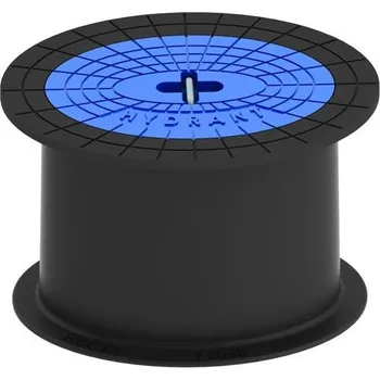 poklop Poklop hydrantový KOMPAKTUS, HYDRANT, víko modré, třmen, HECKL