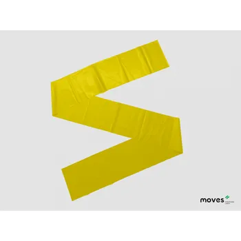 Posilovací guma - balení 45,5 m - MoVeS Barva a tvrdost: Žlutá - lehká