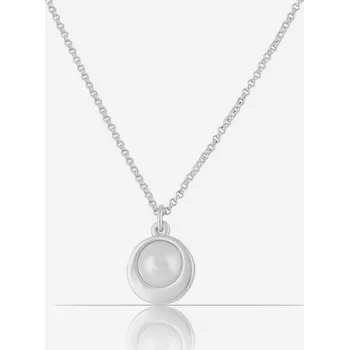 Náhrdelník Náhrdelník s perlou z kolekce Classic Colibra - postříbřený
