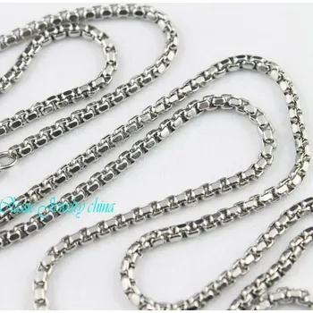 Řetízek Šperky4U Ocelový řetízek čtvercový, tl. 2,8 mm, délka 55 cm - OPE1314-028-55