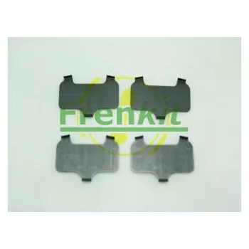 Brzdový komplet Protihluková folie, brzdové oblożení (posunovací deska) FRENKIT 940084