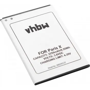 Baterie pro mobilní telefon VHBW Baterie pro Ulefone Paris / Paris X, 2250 mAh