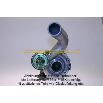 Turbodmychadlo Dmychadlo, plnění SCHLÜTTER TURBOLADER 166-02746