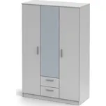 Šatní skříň třídveřová se zrcadlem SINGA 82 Tempo Kondela