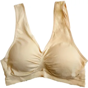 Podprsenka Dámská podprsenka GreeNice 2377 Barva: písková, Velikost: XL-XXL