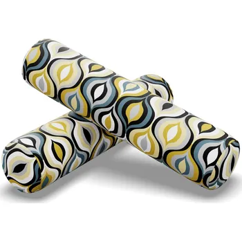 Dekorativní polštářek Set polštářů Válec - Amber