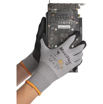 Pracovní oblečení ATG Rukavice ATG MaxiFlex Elite 34-774 ESD A3102/08 8 Šedá odstíny