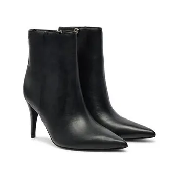 Dámské kozačky Guess Polokozačky Slinks FLFSLI LEA10 Černá 41