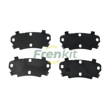 Brzdový komplet Protihluková folie, brzdové oblożení (posunovací deska) FRENKIT 940231