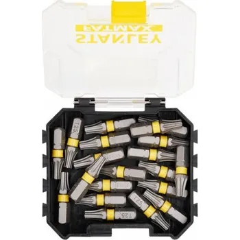 Bit 20dílná sada 25 mm bitů pro rázové utahováky T25 Stanley STA88571