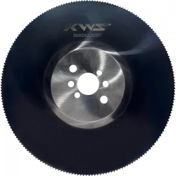 Pilový kotouč Dělící pilový kotouč na kov HSS 250x2,0x32 TiAlN 200z BW, KWS