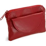 Kožená klíčenka Arwel 0365­ - červená