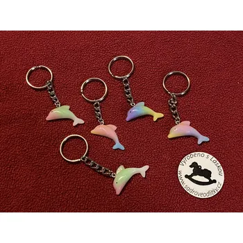 HandMade by VeJa Přívěšek na klíče - delfín