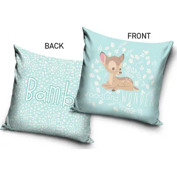 Dekorativní polštářek Carbotex Dětský polštářek Bambi Pohádka z Lesa