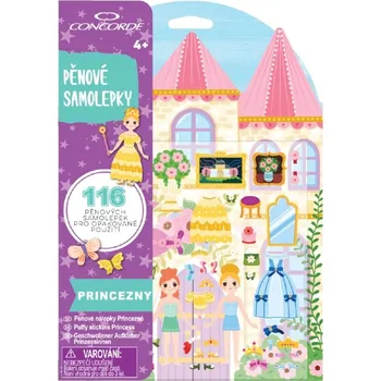 Hračka Pěnové samolepky - Princezny