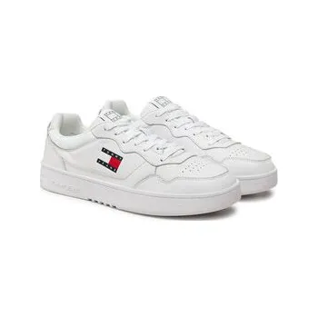 Dámské tenisky Tommy Jeans Sneakersy Tjm Cupsole Leather Ess EM0EM01443 Bílá 44