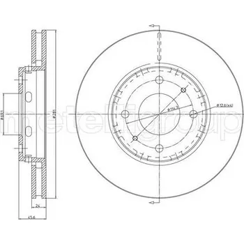 Brzdový kotouč Brzdový kotouč CIFAM 800-467C