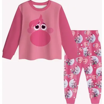 Dívčí pyžamo Disney Dětské pyžamo (tričko s dlouhým rukávem a tepláčky) V hlavě 2 (Inside Out 2) Barva: Růžová, Velikost: 100