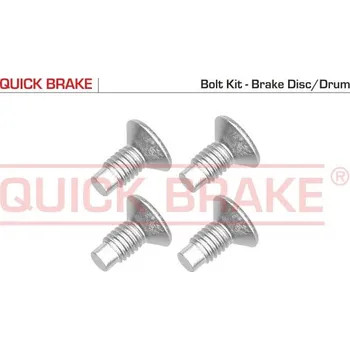 Brzdový kotouč Sada żroubů, brzdový kotouč QUICK BRAKE 11663K
