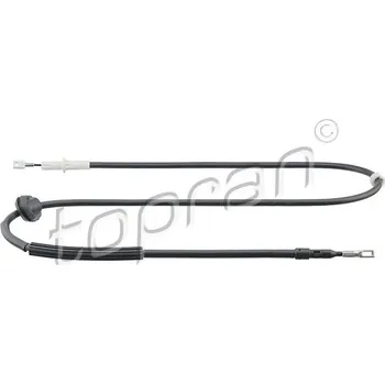Lanko parkovací brzdy Tazne lanko, parkovaci brzda TOPRAN 401 652