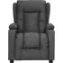 Masážní křeslo vidaXL Zvedací masážní křeslo 3093434 tmavě šedé