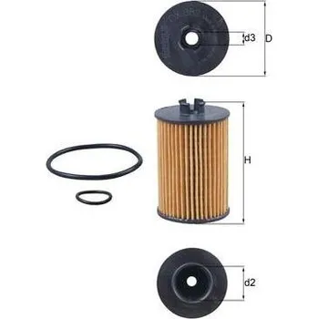 Olejový filtr Olejový filtr MAHLE OX 382D