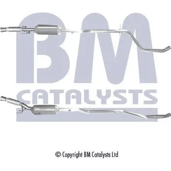 Filtr do auta Filtr pevnych castic, vyfukovy system BM CATALYSTS BM11277H