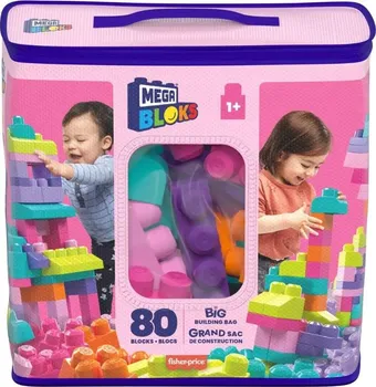 Stavebnice Mega MEGA Bloks DCH62 Big Building Bag růžový