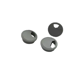 Nábytkové kování Kabelová průchodka 60mm, zaklapávací-sv.šedá 18 (G03)