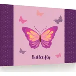 Pracovní podložka s obrázkem - motýl