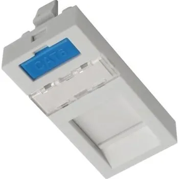 Elektrická zásuvka Modul Solarix modulární pro keyston 22,5 x 45 mm, bílý