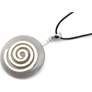 Přívěsek Přívěsek donut z léčivých kamenů Darrel - Achát