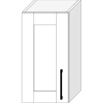 Kuchyňská skříňka Horní skříňka H30/L PASTEL Dekor: Bílá