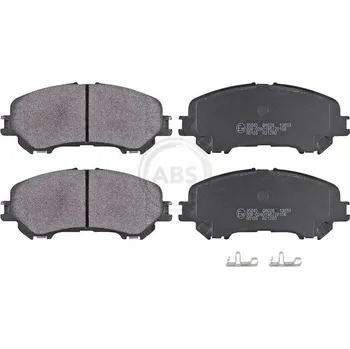 Brzdová destička Sada brzdových destiček, kotoučová brzda A.B.S. ABS35045