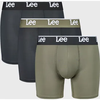 Boxerky 3PACK Funkční boxerky Lee Hale S černošedá