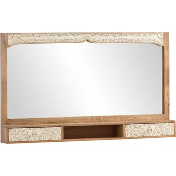 Zrcadlo Sob nábytek Madurai 130x75 cm bílá