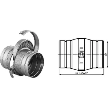 Karl potrubní filtr, průměr 100mm