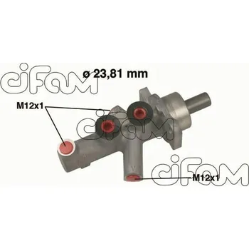 Brzdový válec Hlavní brzdový válec CIFAM 202-625