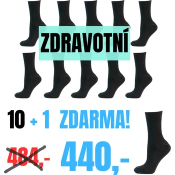 Pánské ponožky Zdravotní ponožky 10+1 ZDARMA!, Barva: Béžová, Velikost: 46 - 47 (11 - 12)