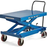 Hydraulický zvedací stůl NITRO, s váhou, 1000 kg, 1200x800 mm